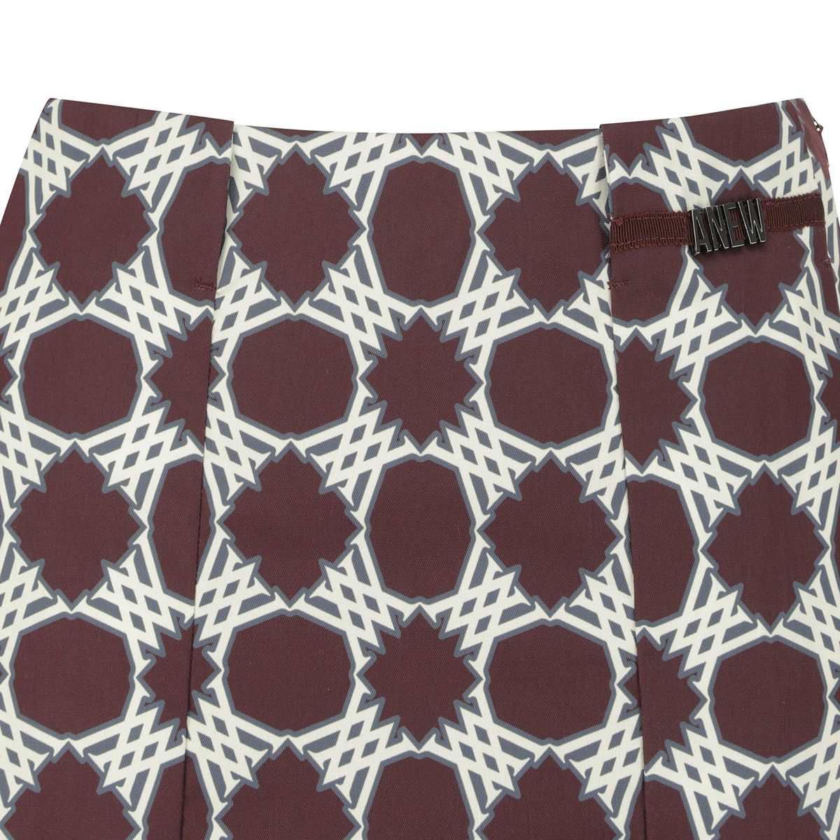 어뉴골프(ANEW GOLF) WOMEN SEASONAL PATTERN SKIRT_BR