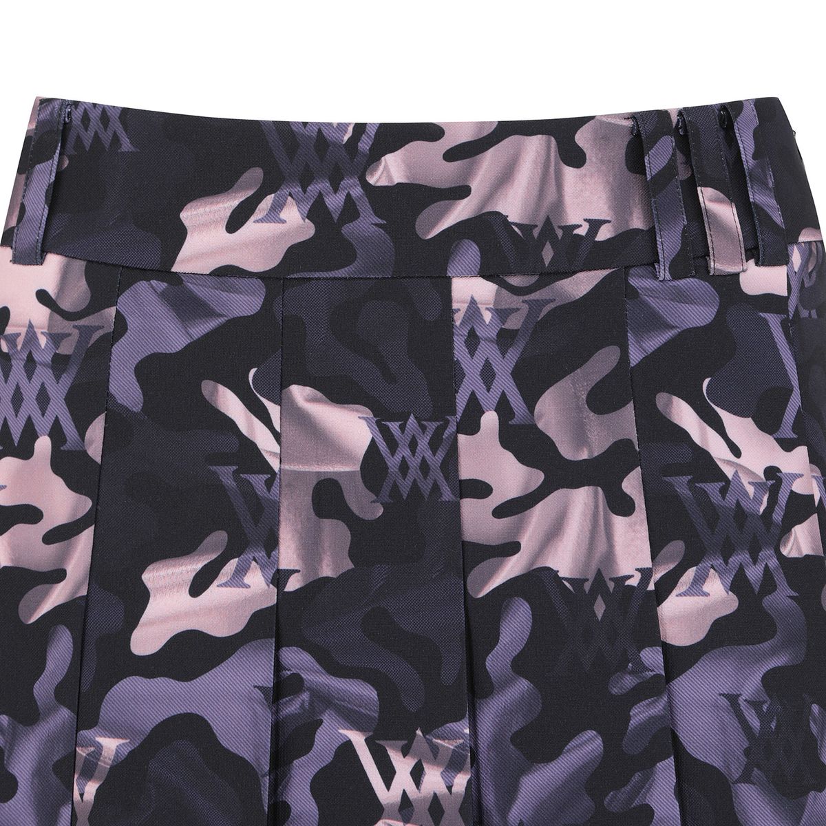 어뉴골프(ANEW GOLF) WOMEN CAMO PATTERN PLEATS SKIRT_LP