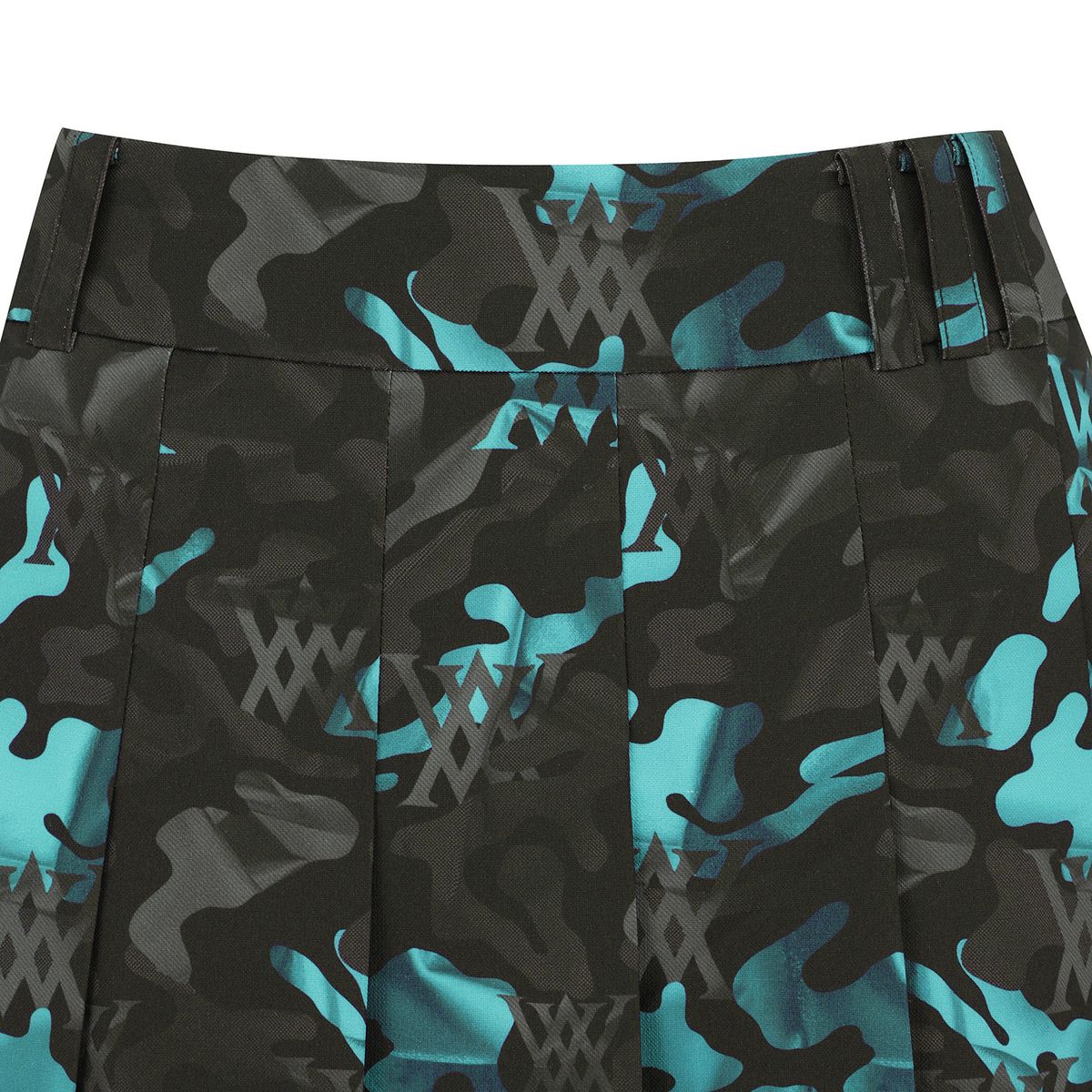 어뉴골프(ANEW GOLF) WOMEN CAMO PATTERN PLEATS SKIRT_AB
