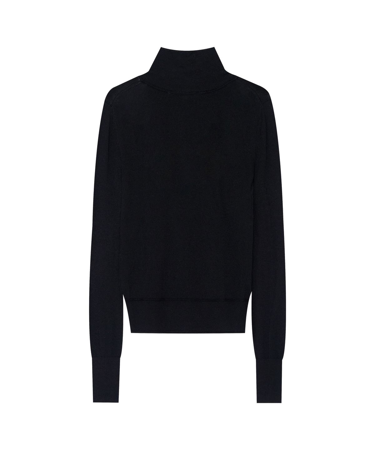 긴스키(GINSUKI) MERINO WOOL LAYER TURTLE  KNIT (BLACK)