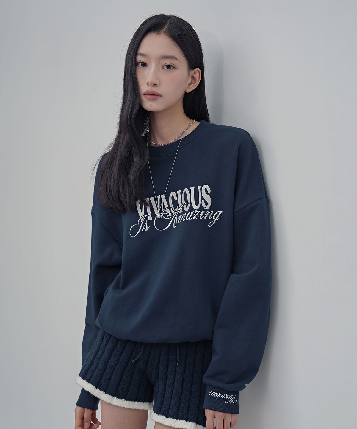비바셔스(VIVACIOUS) 브이브이 어메이징 스웨트셔츠_6COL