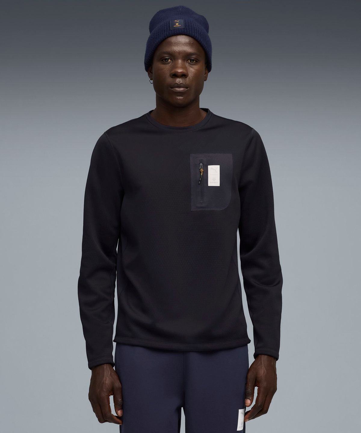 푸마(PUMA) 세이스카이 브러시드 긴팔 탑 (52755316)