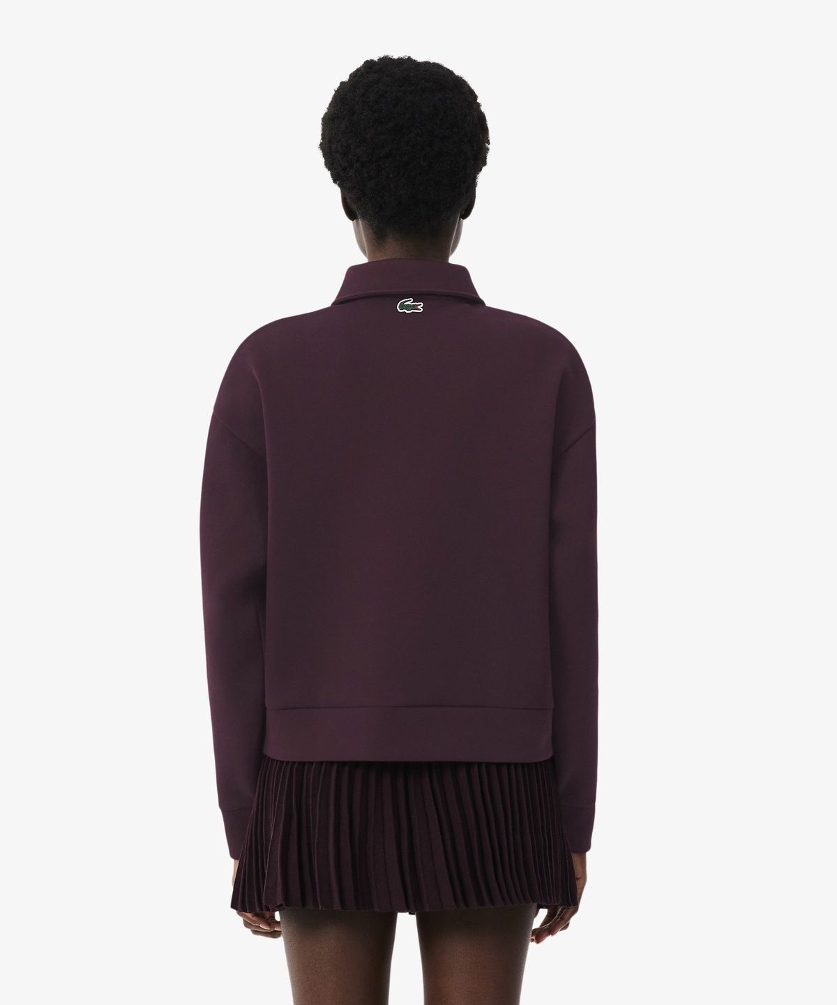 라코스테(LACOSTE) 여성 테니스 헤리티지 집업 스웻셔츠 SF6822-56N ZB5