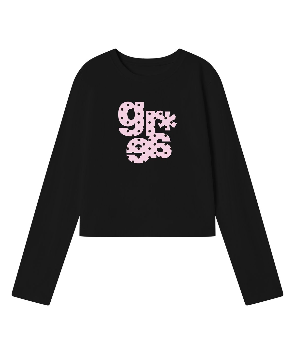 그레이버(GRAVER) [UNISEX]GRAE-S DOT 롱슬리브 티셔츠_White