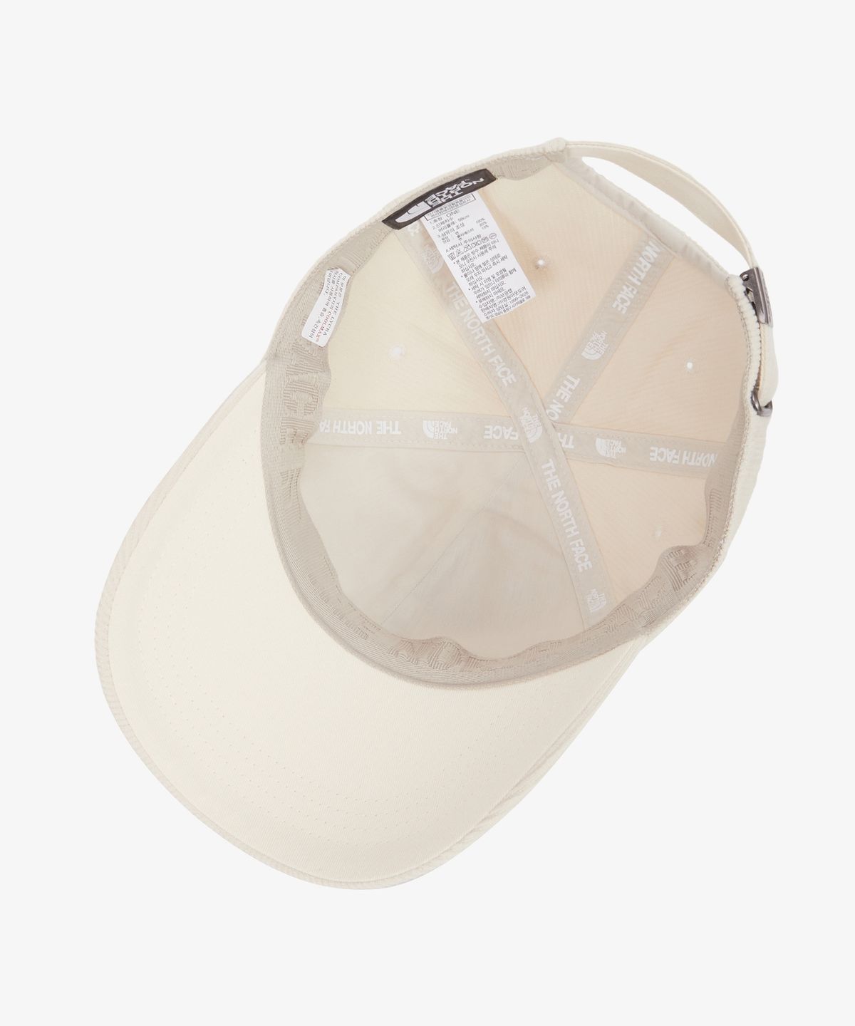 노스페이스(THE NORTH FACE) NE3CS52C 노스페이스 미니 로고 볼 캡 CREAM