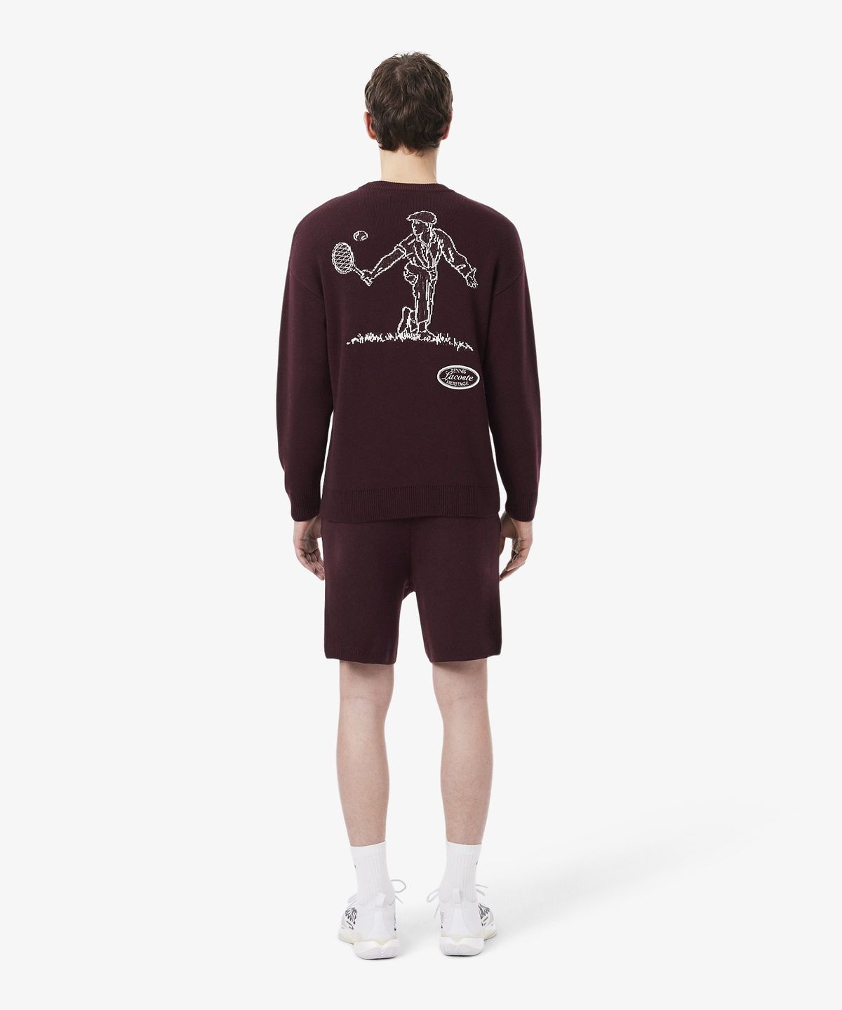 라코스테(LACOSTE) 남성 테니스 헤리티지 울 쇼츠 GH8205-56N 3KE