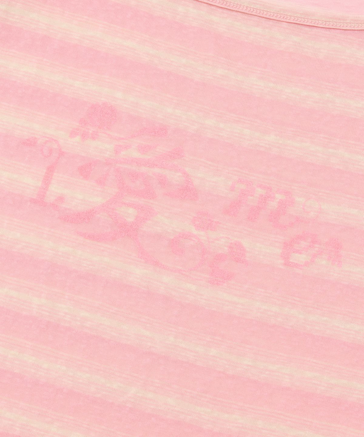 포에브(POEV) Love Letter Raglan Top - Pink