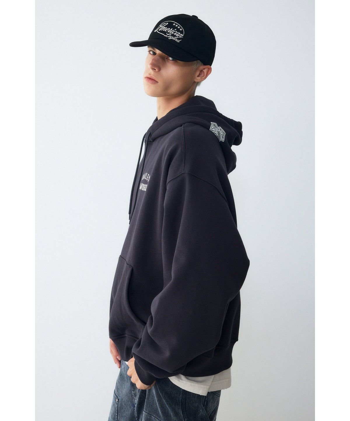 할리데이비슨 컬렉션스®(HARLEY-DAVIDSON COLLECTIONS®) 아메리칸 레전드 볼캡 블랙 HH16381004