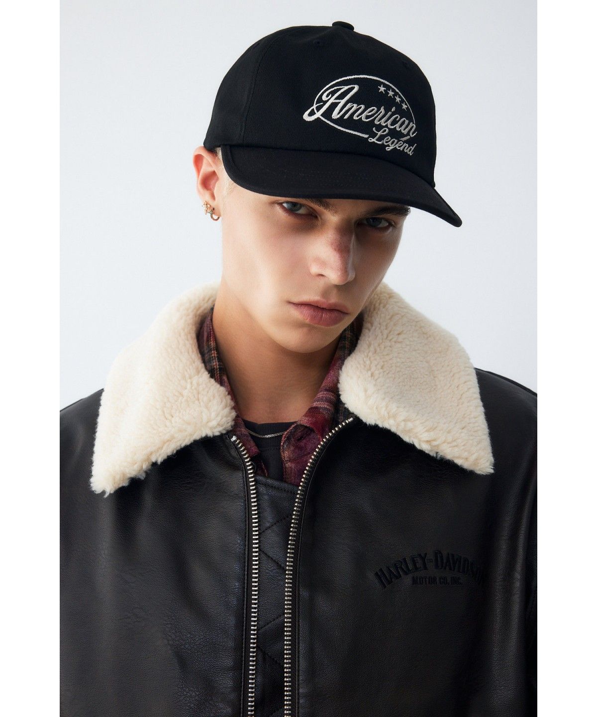 할리데이비슨 컬렉션스®(HARLEY-DAVIDSON COLLECTIONS®) 아메리칸 레전드 볼캡 블랙 HH16381004