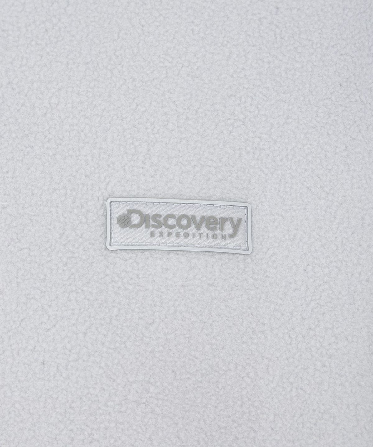 디스커버리 익스페디션(DISCOVERY EXPEDITION) 여성 플리스 반집업 맨투맨 (L/GREY)