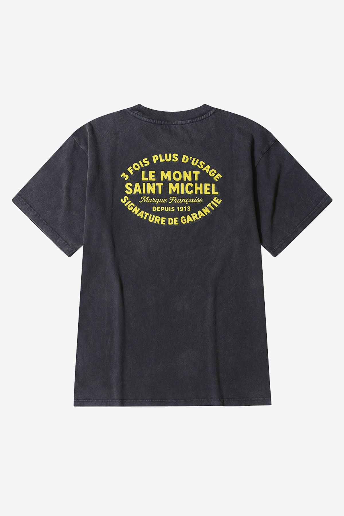르몽생미셸(LE MONT ST MICHEL) TITOINE-PRINTED TEESHIRT_Black