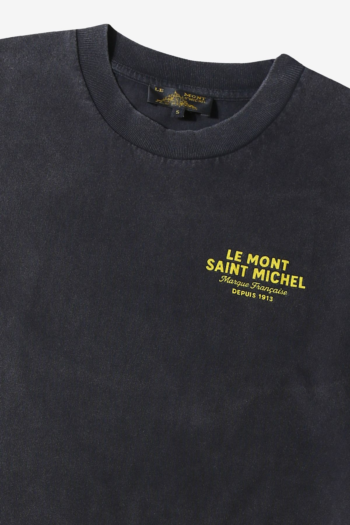 르몽생미셸(LE MONT ST MICHEL) TITOINE-PRINTED TEESHIRT_Black