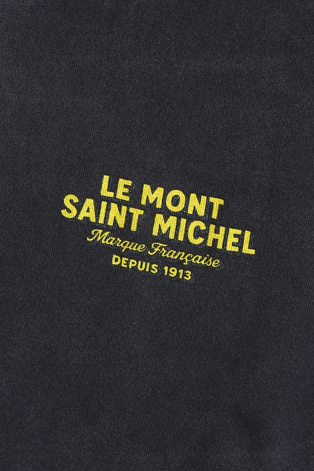 르몽생미셸(LE MONT ST MICHEL) TITOINE-PRINTED TEESHIRT_Black