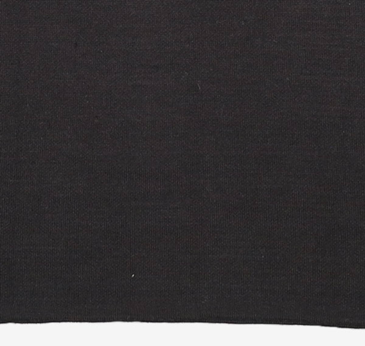 가먼트레이블(GARMENT LABLE) Twofold Half Neck Knit - Black M