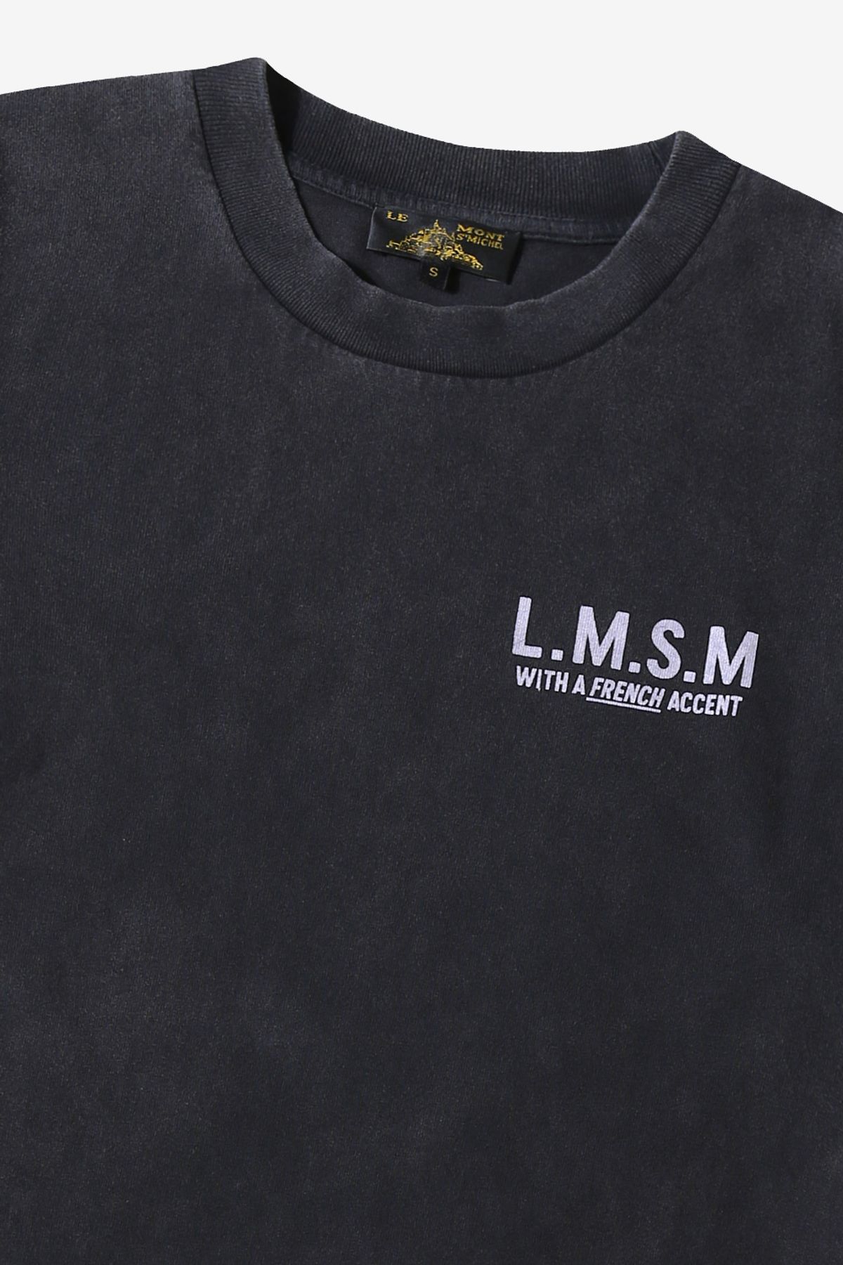 르몽생미셸(LE MONT ST MICHEL) TITIEN-PRINTED TEESHIRT_Black