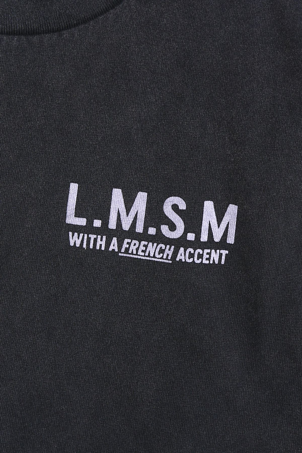 르몽생미셸(LE MONT ST MICHEL) TITIEN-PRINTED TEESHIRT_Black