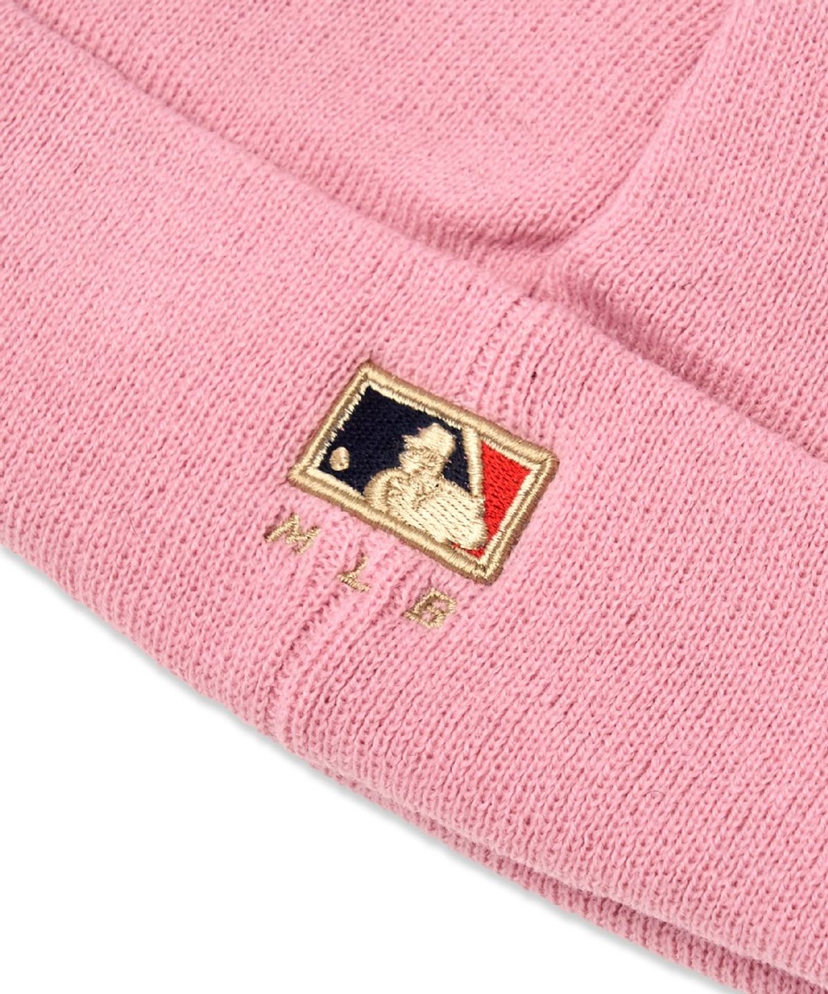 엠엘비 키즈(MLB KIDS) 시그니처 패치 비니 NY (Mg.Pink)