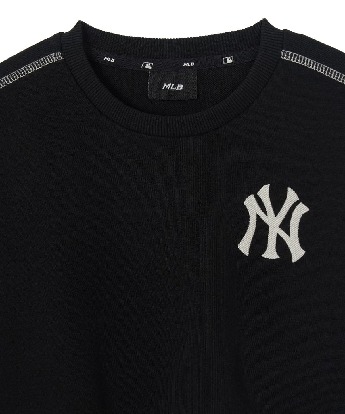 엠엘비 키즈(MLB KIDS) 스포티브 시그니처 팀로고 맨투맨 세트 NY (Black)