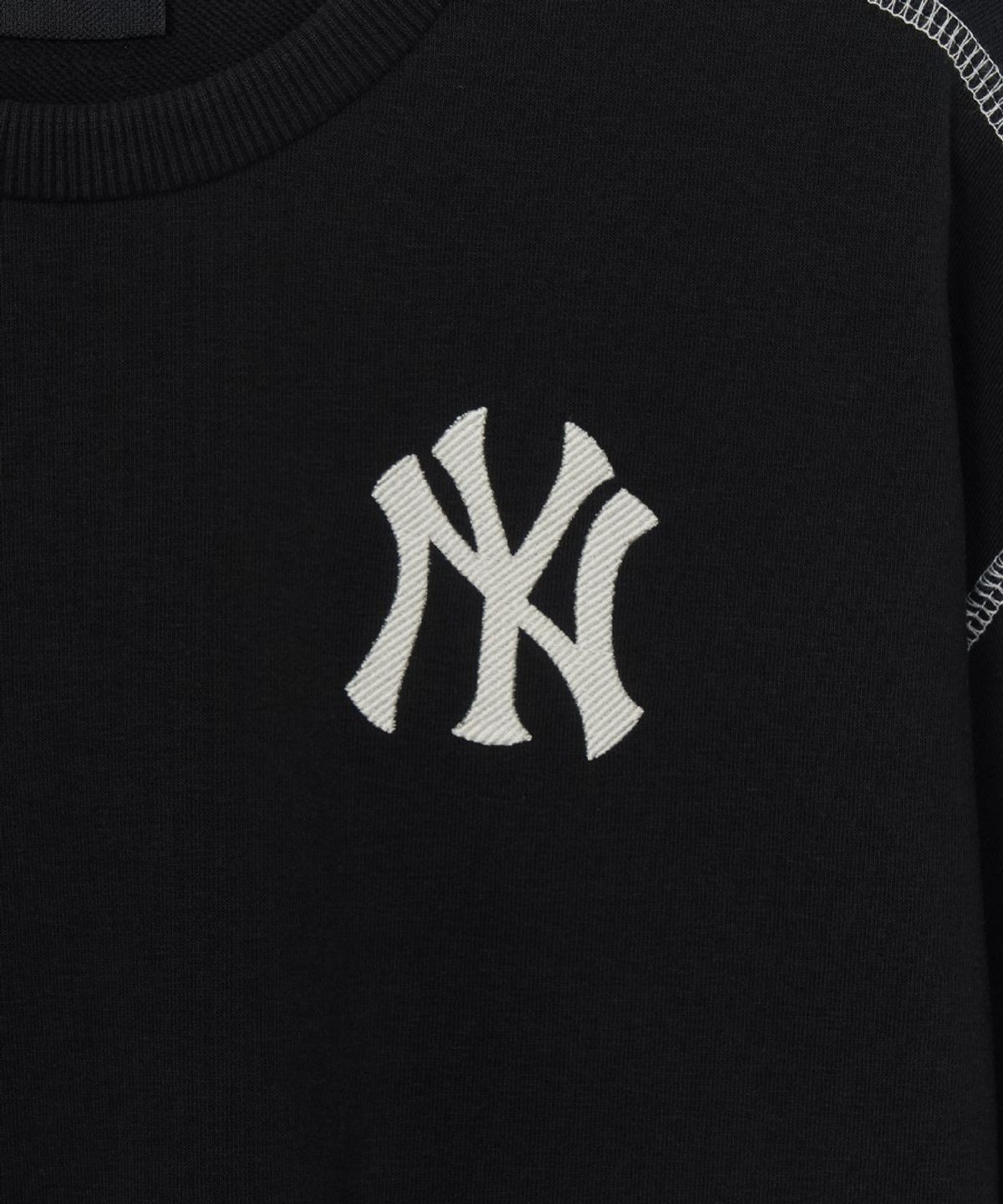 엠엘비 키즈(MLB KIDS) 스포티브 시그니처 팀로고 맨투맨 세트 NY (Black)