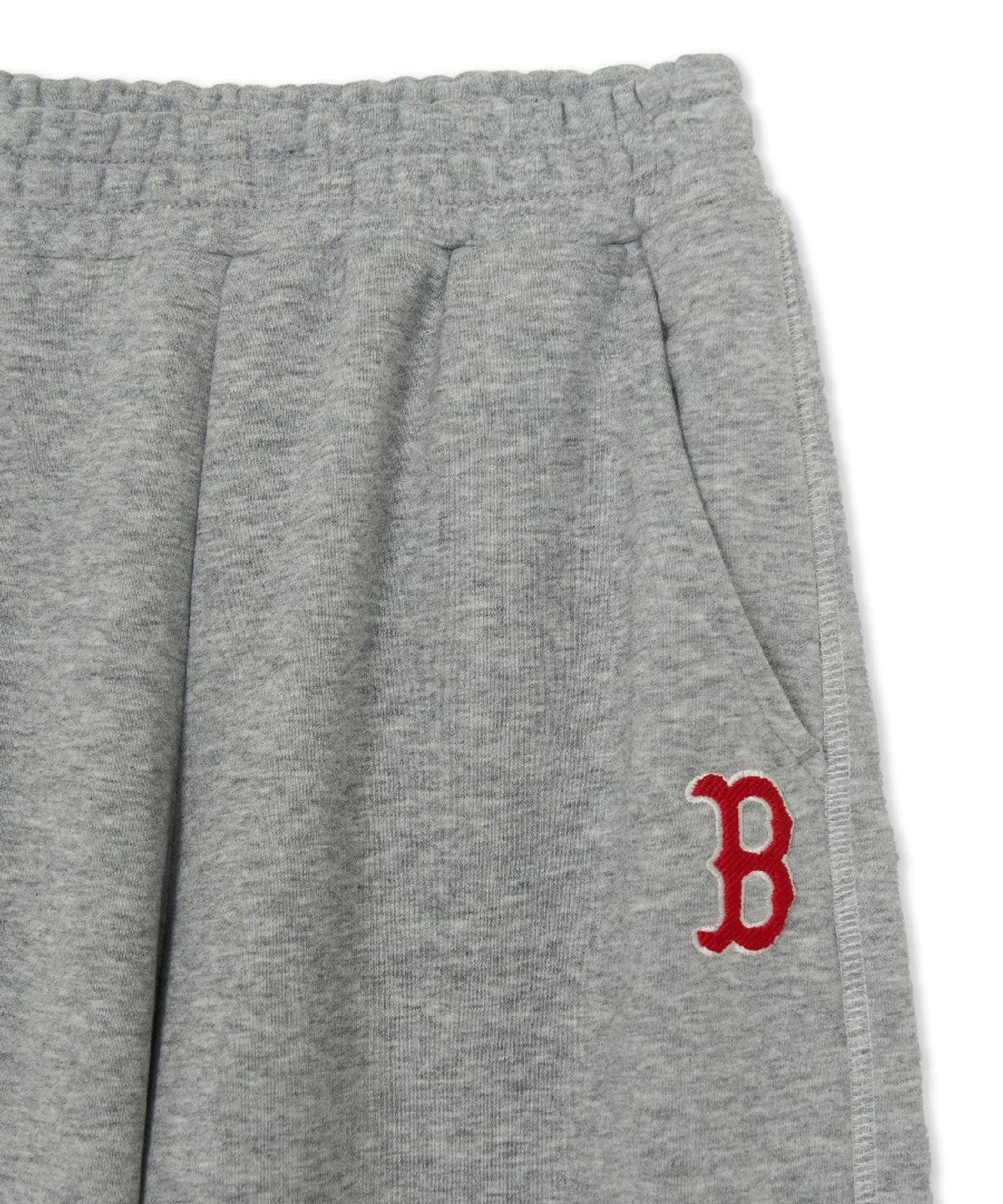 엠엘비 키즈(MLB KIDS) 스포티브 시그니처 팀로고 맨투맨 세트 BOS (Melange Grey)