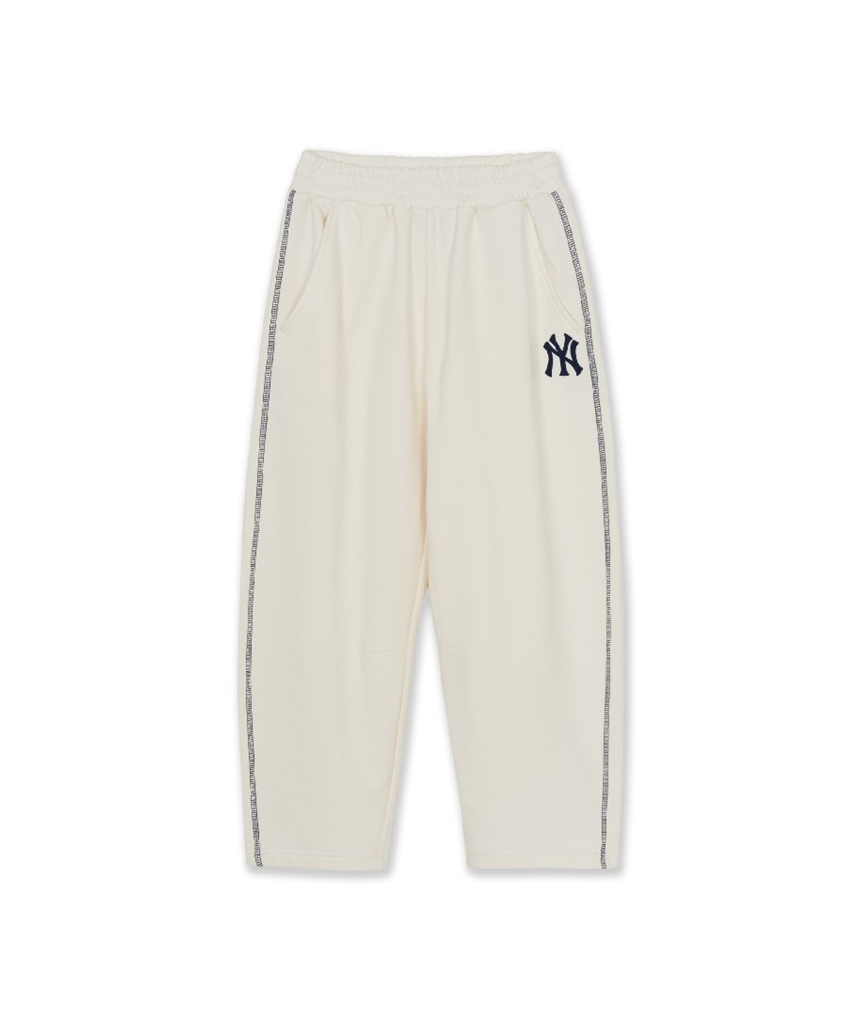 엠엘비 키즈(MLB KIDS) 스포티브 시그니처 팀로고 맨투맨 세트 NY (Cream)