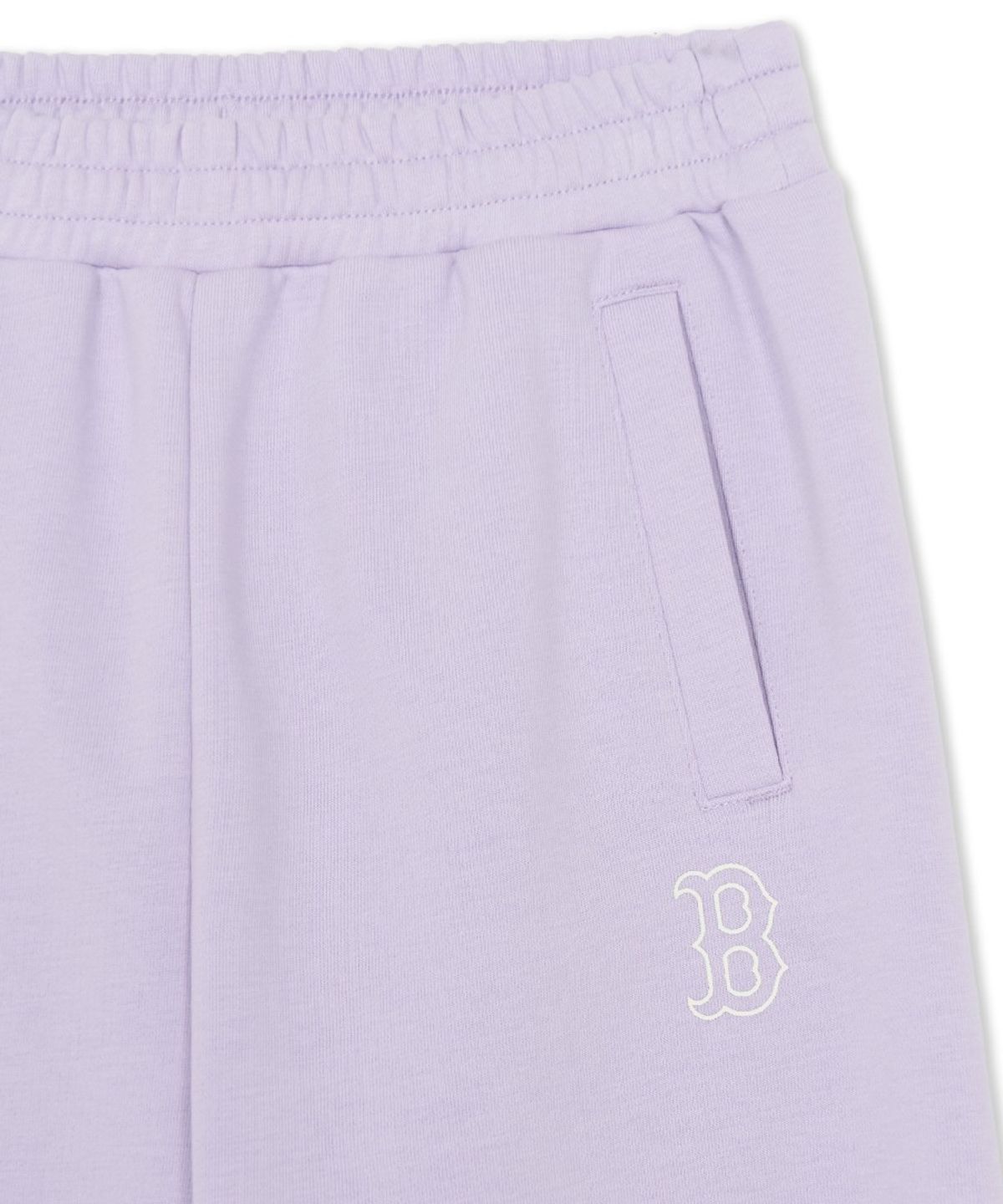 엠엘비 키즈(MLB KIDS) 스트릿 걸즈 셔링 레이어드 맨투맨 세트 BOS (L.Lavender)