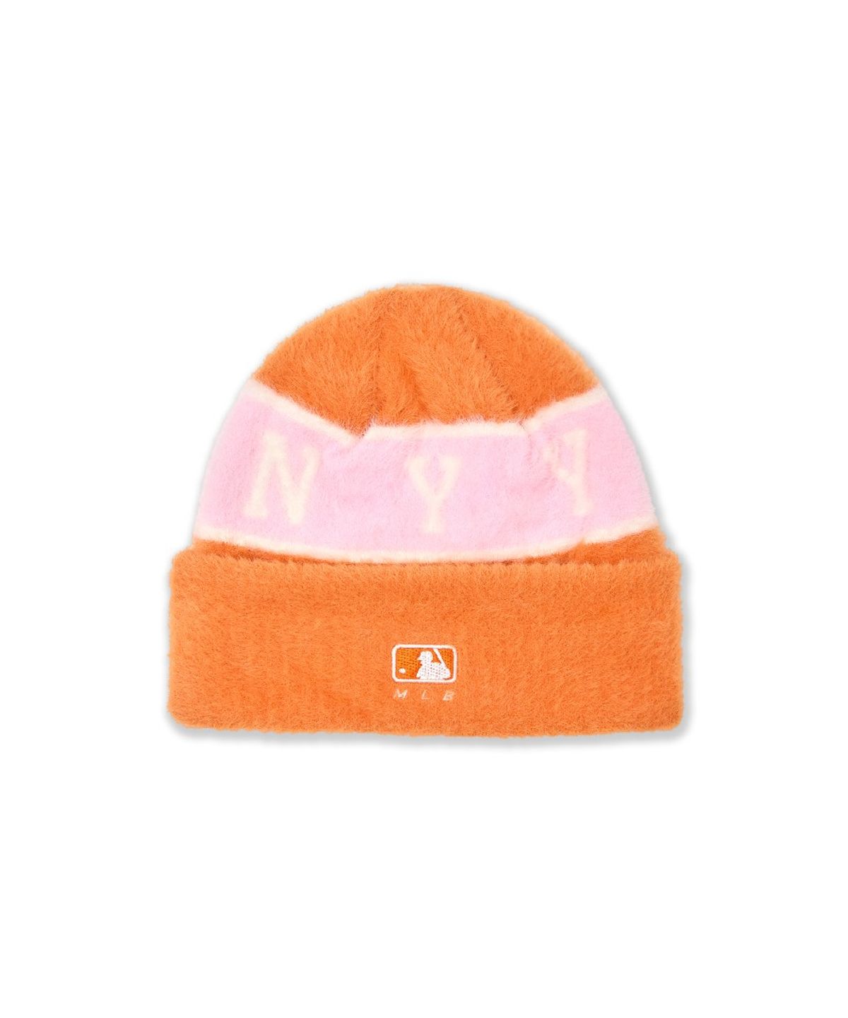 엠엘비 키즈(MLB KIDS) 스트릿 스트라이프 비니 NY (L.Orange)