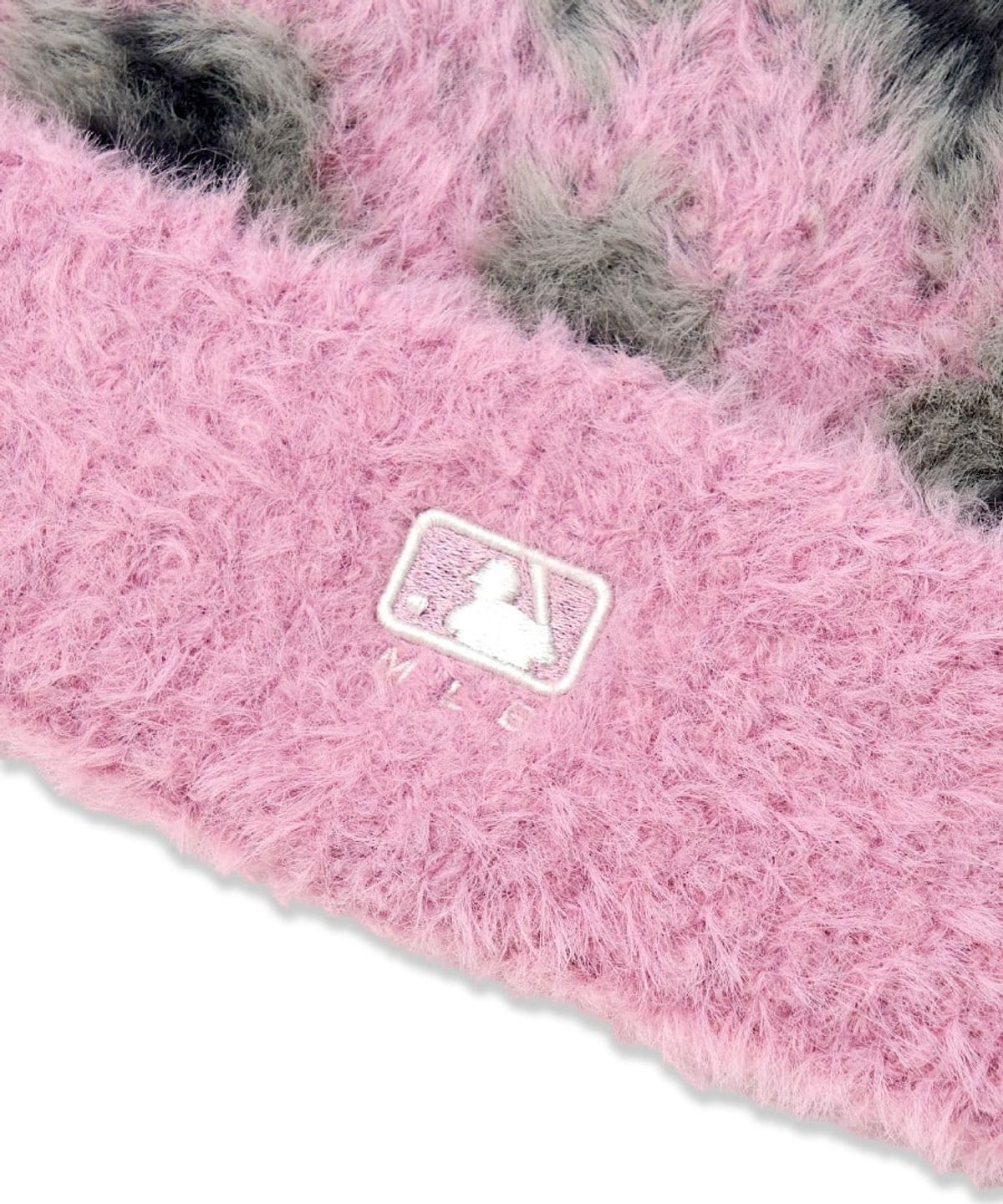엠엘비(MLB) 레오파드 미야옹 비니 NY (Ptn.Lavender)