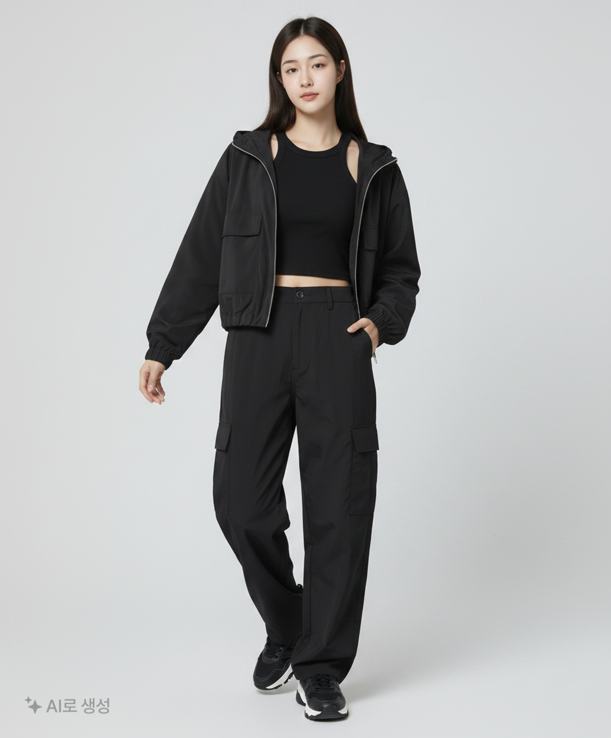 자라(ZARA) 나일론/코치 재킷 L
