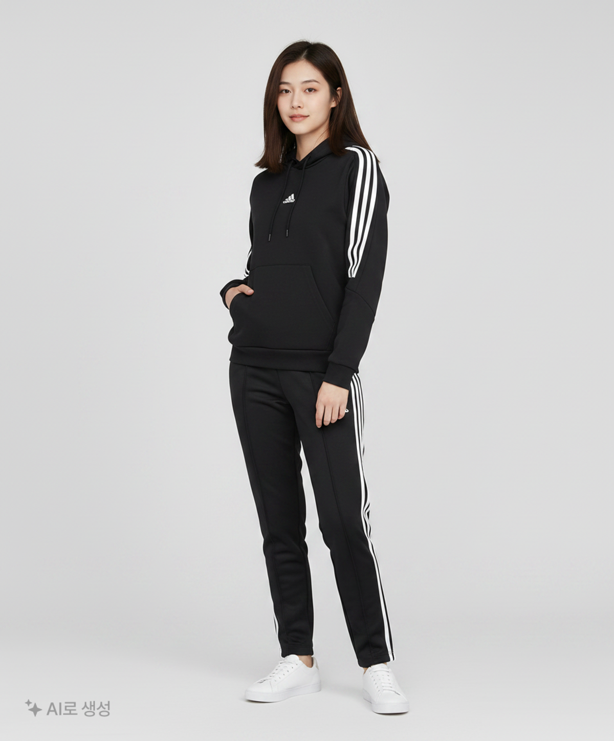 아디다스(ADIDAS) 후드 티셔츠 M
