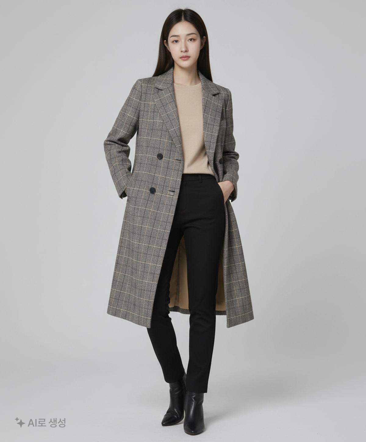 시스템(System) 봄 가을 코트 S