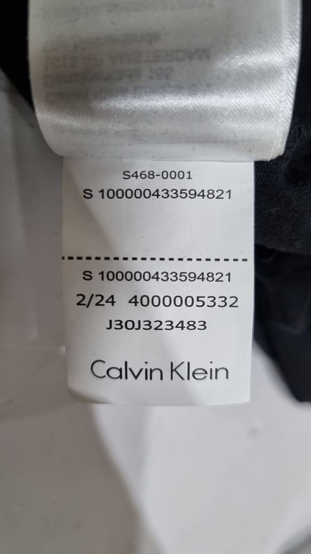 캘빈클라인 진(CALVIN KLEIN JEANS) 반소매 티셔츠 XXL