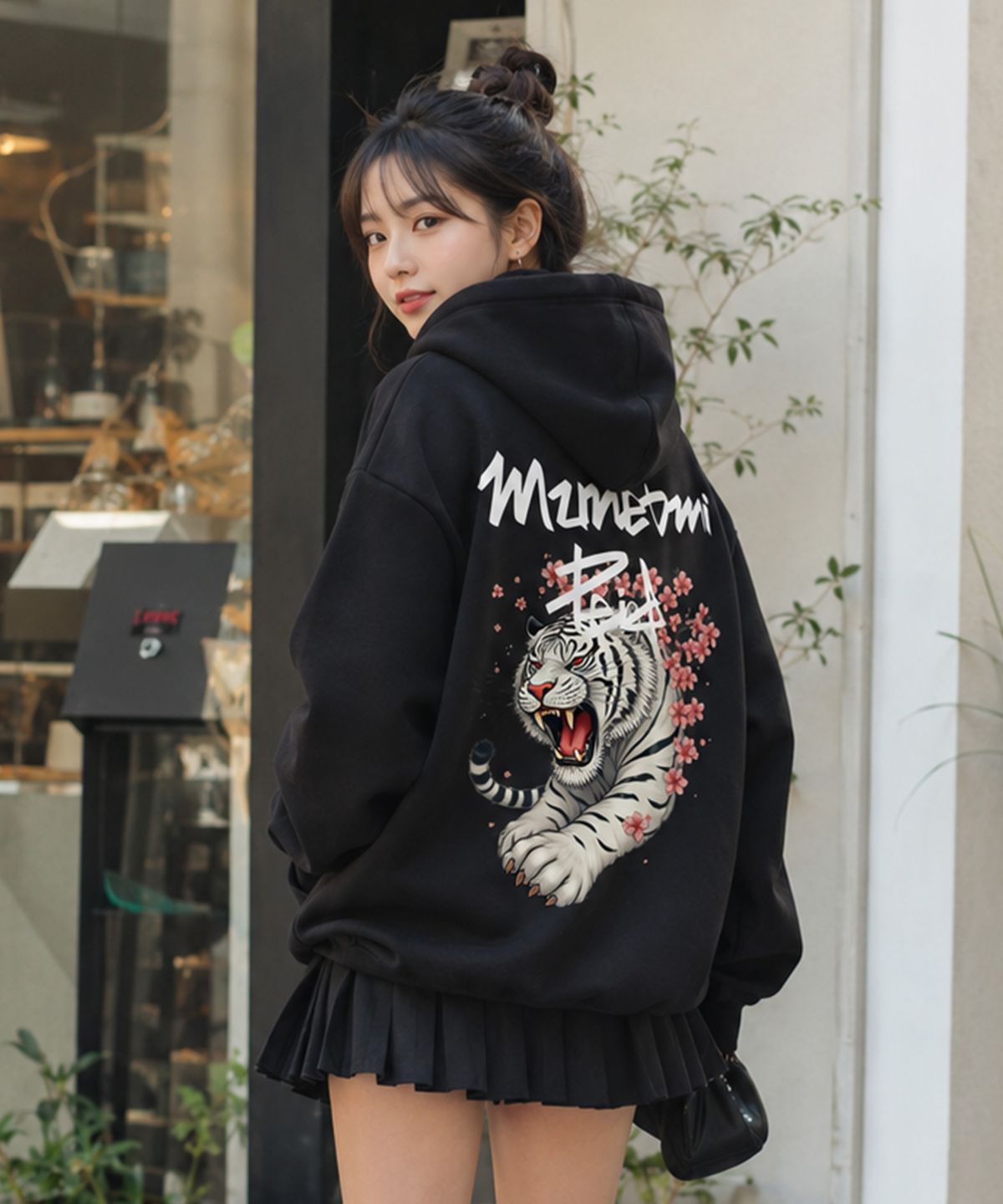페이드(PEID) PD TIGER 그래픽 후드티 2Color