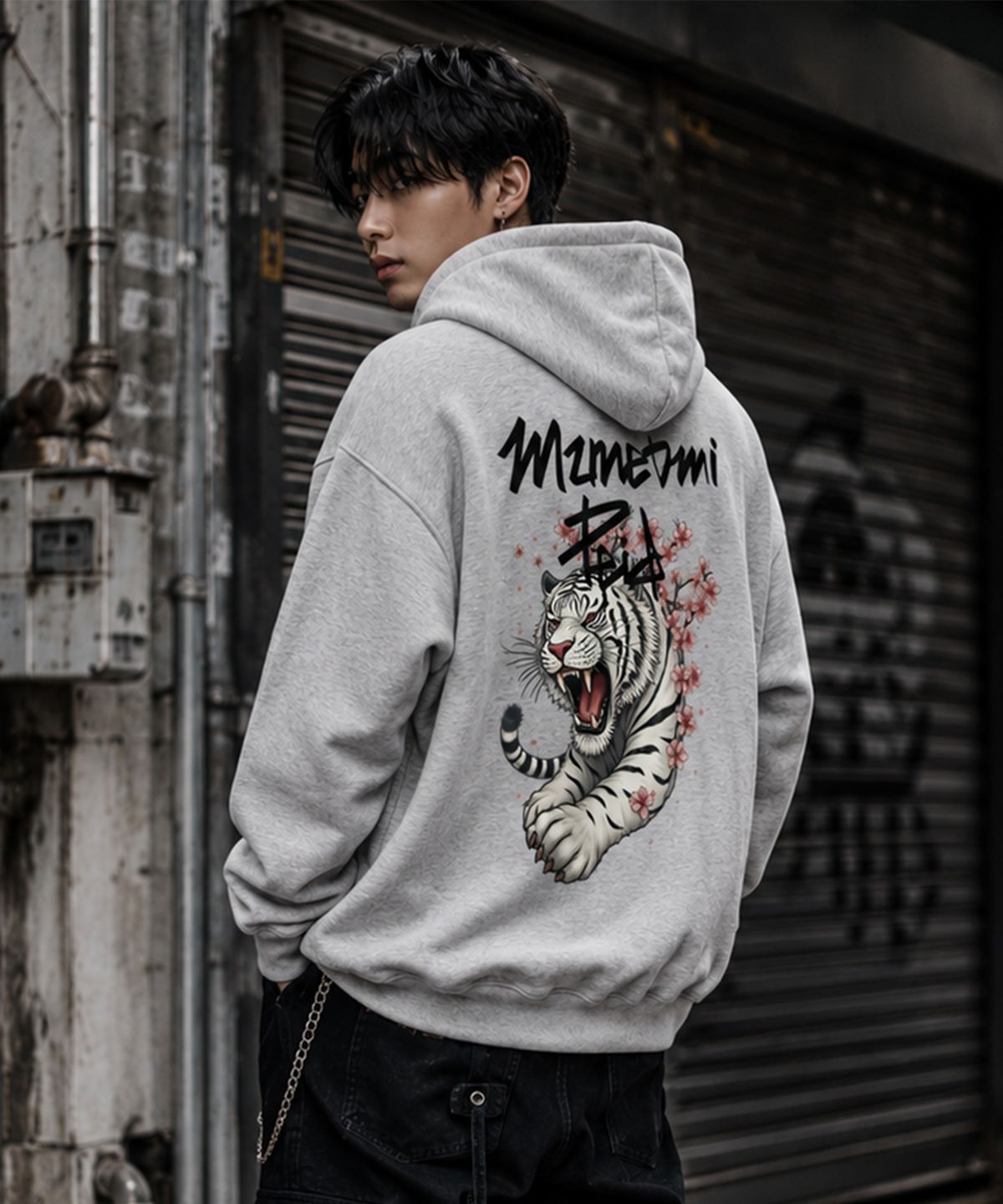 페이드(PEID) PD TIGER 그래픽 후드티 2Color