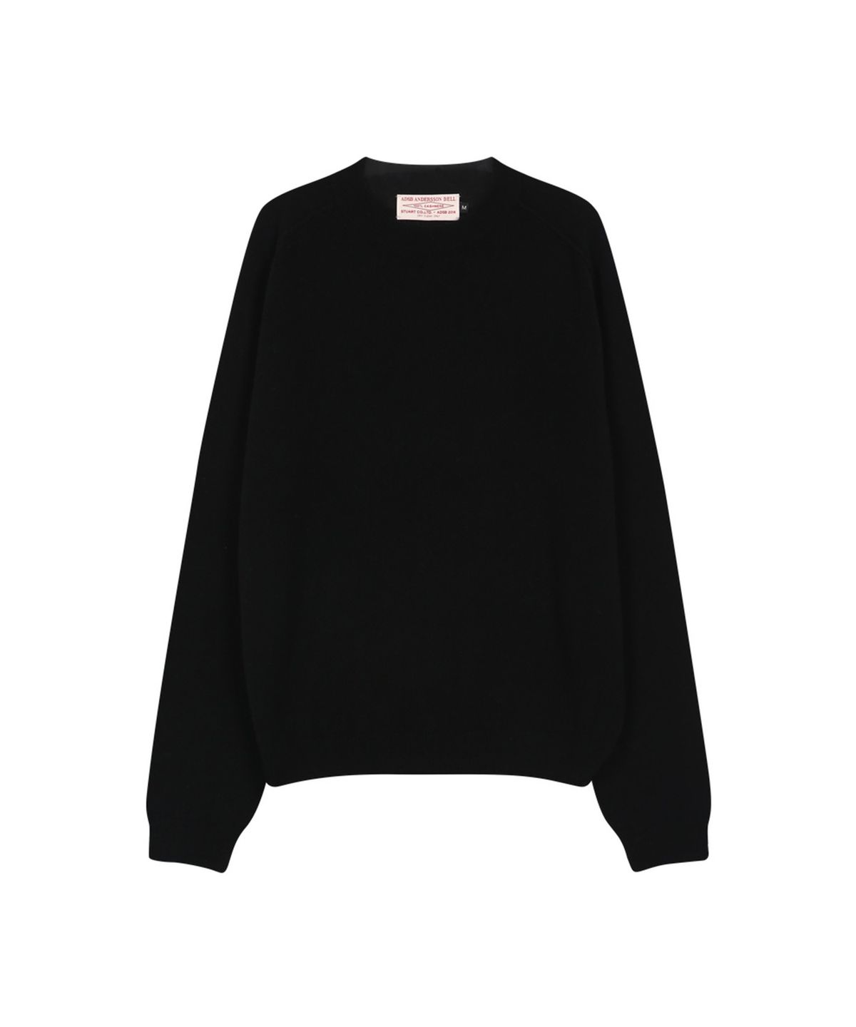 앤더슨벨(ADSB ANDERSSON BELL) SHANE CASHMERE CREW-NECK SWEATER (BLACK)