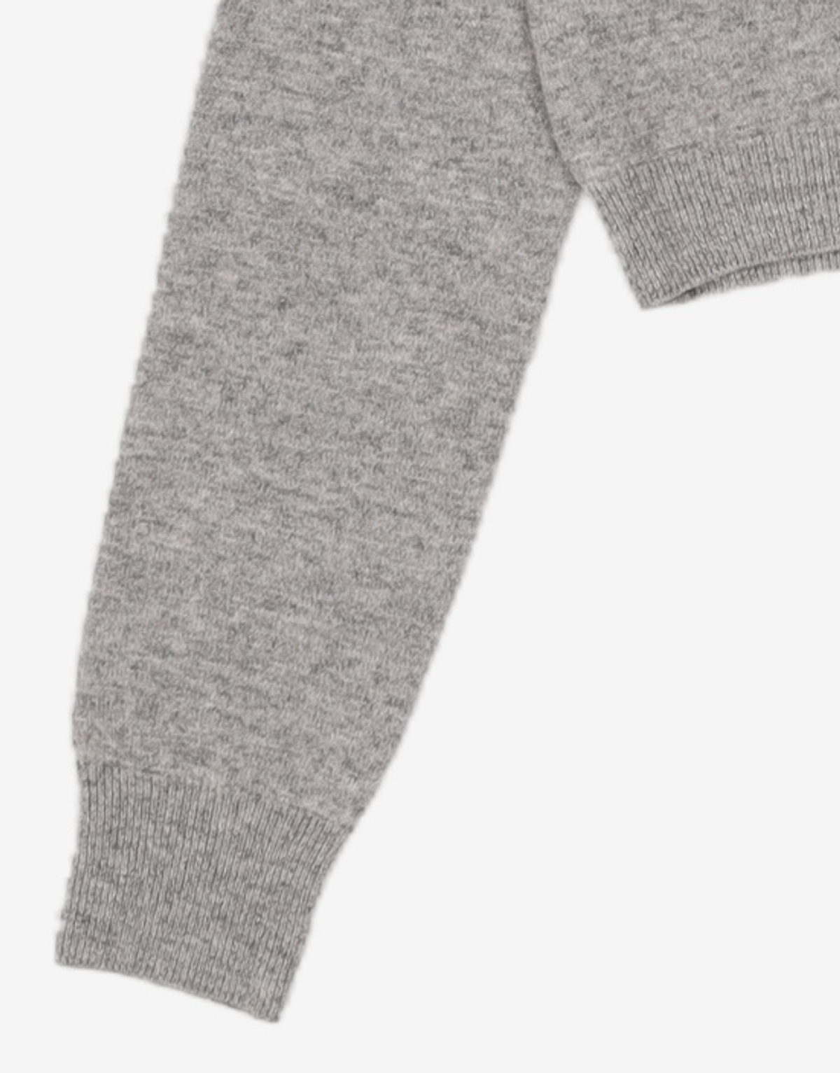 다이애그널(DIAGONAL) V NECK BUTTON CARDIGAN (light grey) XS