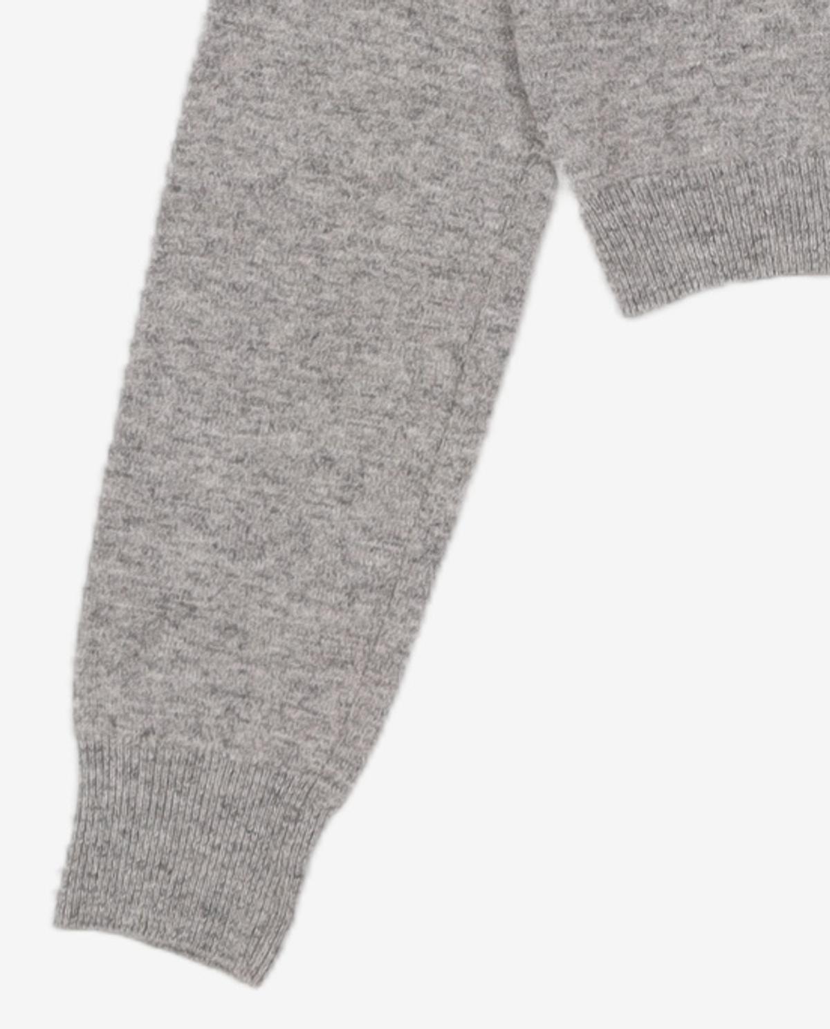 다이애그널(DIAGONAL) V NECK BUTTON CARDIGAN (light grey) XS