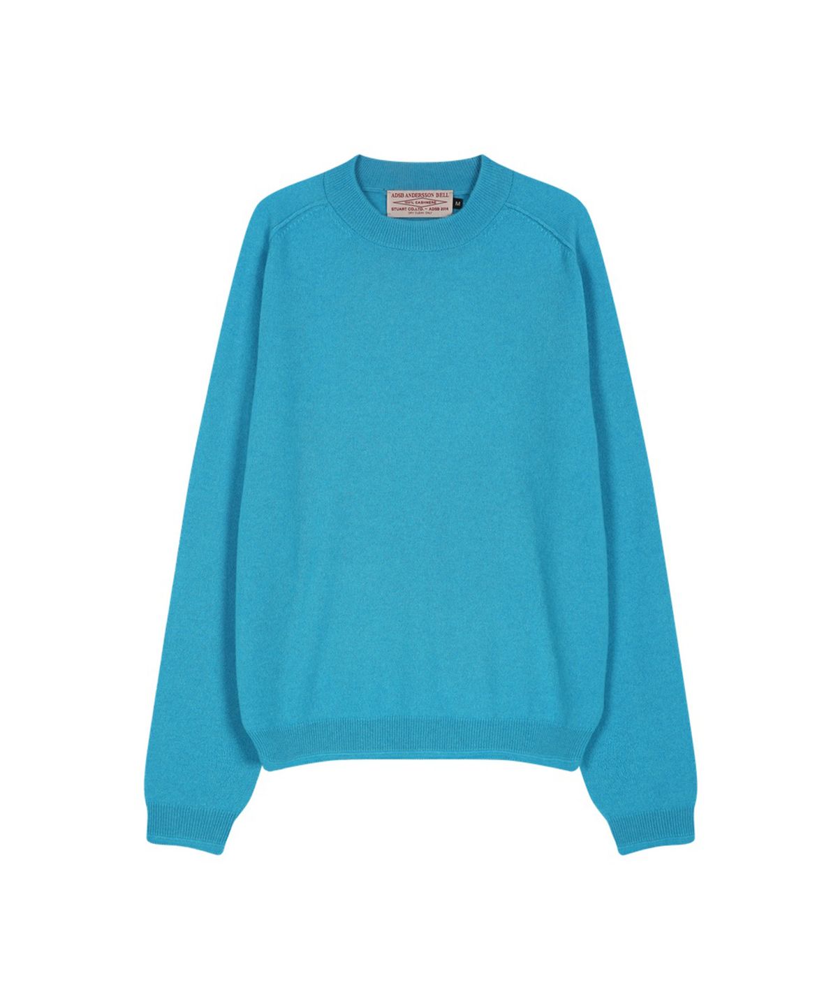 앤더슨벨(ADSB ANDERSSON BELL) SHANE CASHMERE CREW-NECK SWEATER (BLUE)