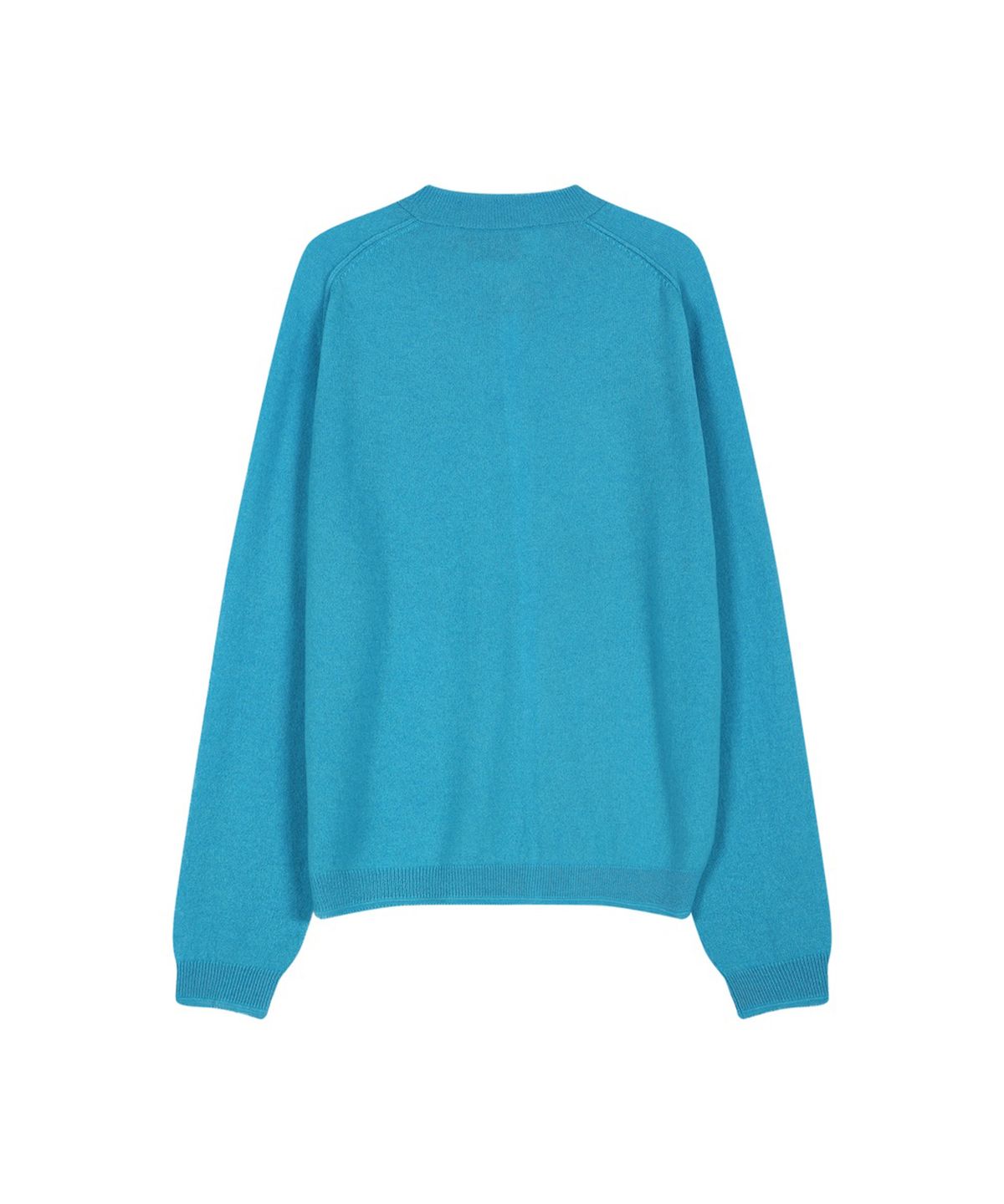 앤더슨벨(ADSB ANDERSSON BELL) SHANE CASHMERE CREW-NECK CARDIGAN (BLUE)
