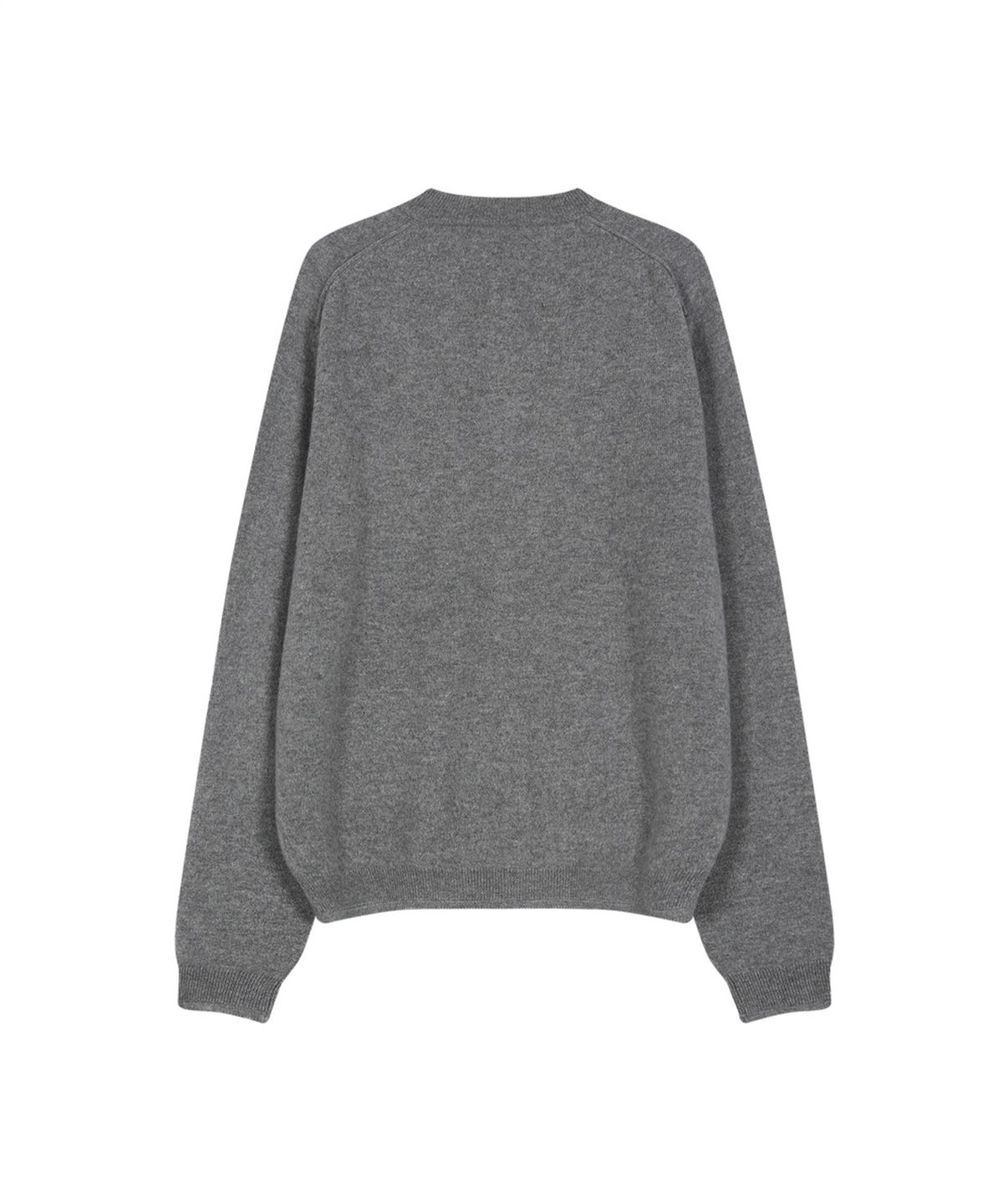 앤더슨벨(ADSB ANDERSSON BELL) SHANE CASHMERE CREW-NECK CARDIGAN (GREY)