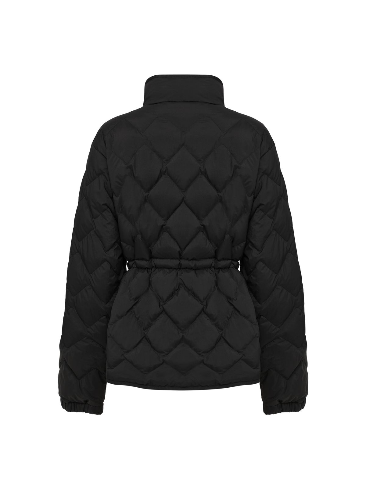 아이더(EIDER) THERMOLOCK (써모락) 여성 슬림 블렌드 미들 패딩 자켓_Black