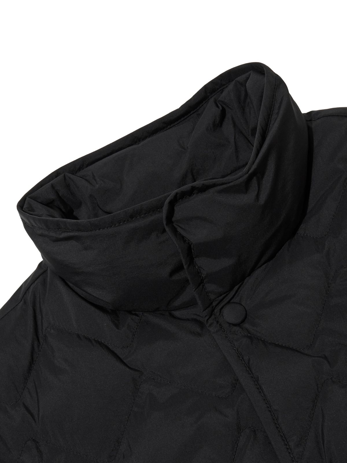 아이더(EIDER) THERMOLOCK (써모락) 여성 슬림 블렌드 미들 패딩 자켓_Black