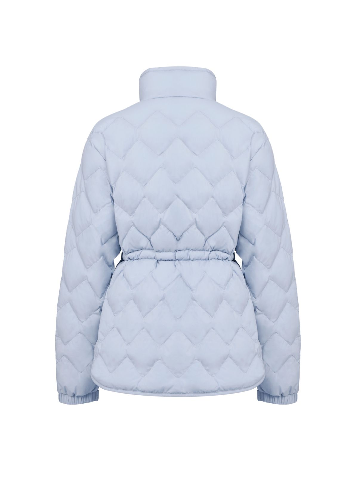 아이더(EIDER) THERMOLOCK (써모락) 여성 슬림 블렌드 미들 패딩 자켓_Light Blue