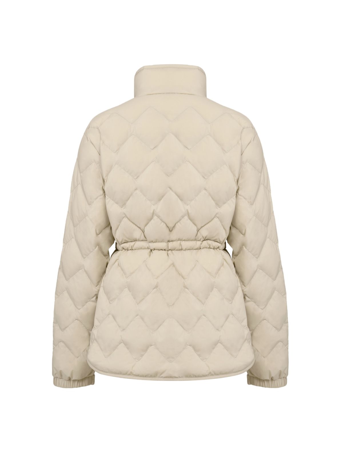 아이더(EIDER) THERMOLOCK (써모락) 여성 슬림 블렌드 미들 패딩 자켓_Beige