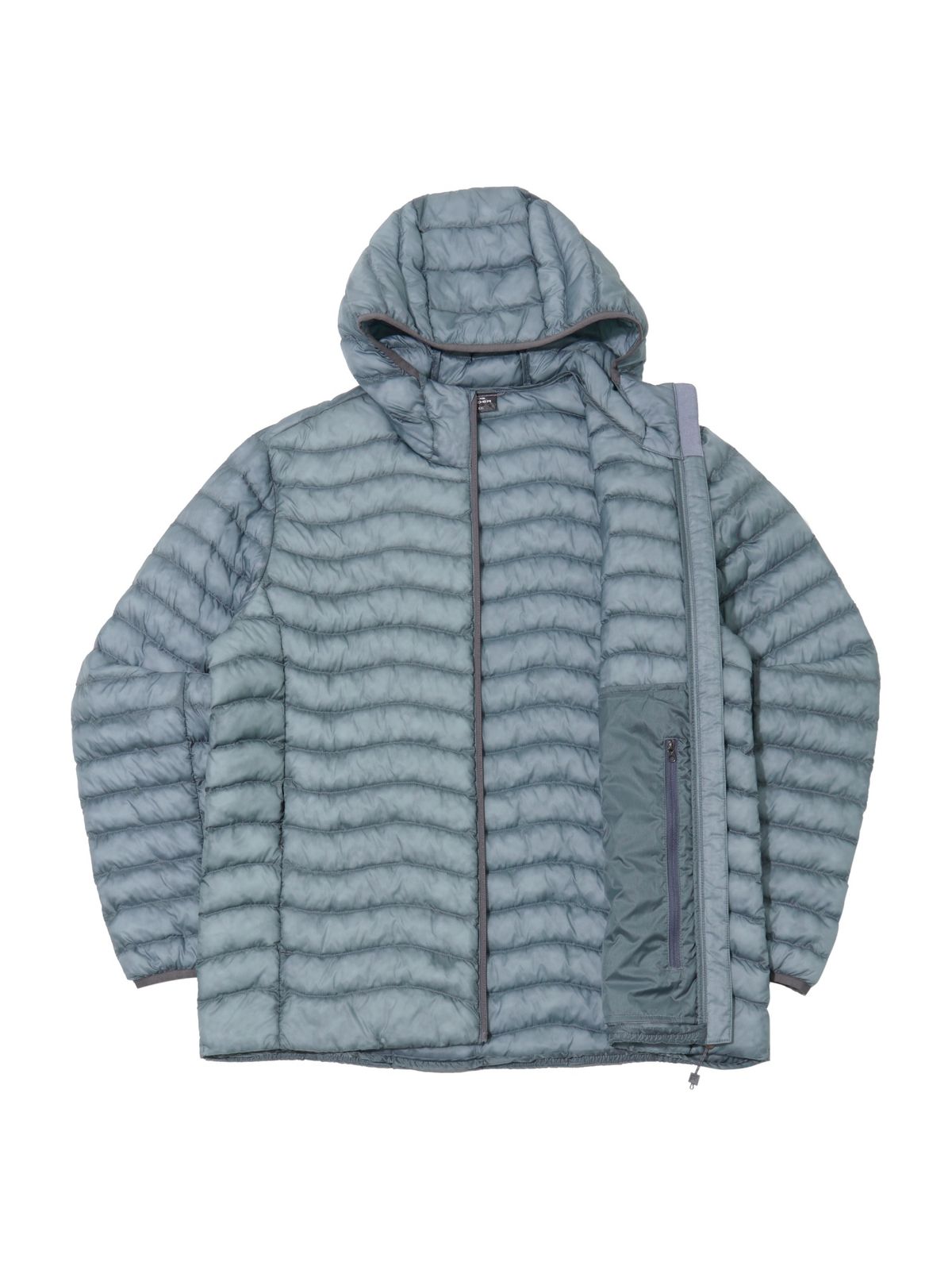 아이더(EIDER) THINIUM (씨니움) 남성 에어라이트 패딩 자켓_Grayish BLUE