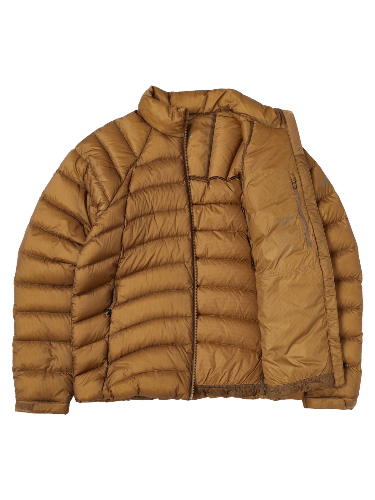 아이더(EIDER) GRATINUM (그래티넘) 남성 스탠넥 다운 자켓_Camel