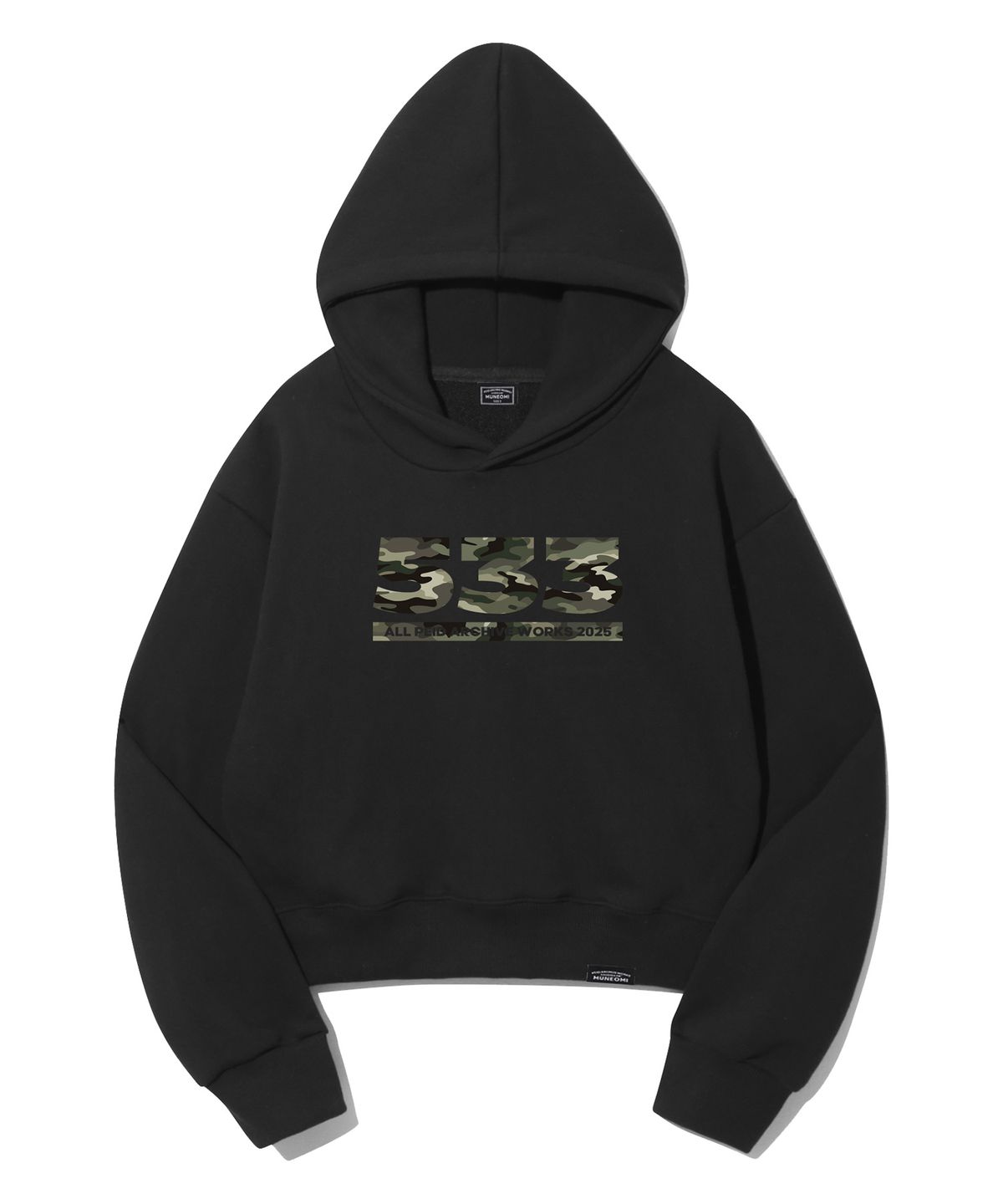 페이드(PEID) PD 533 크롭 후드티 2Color