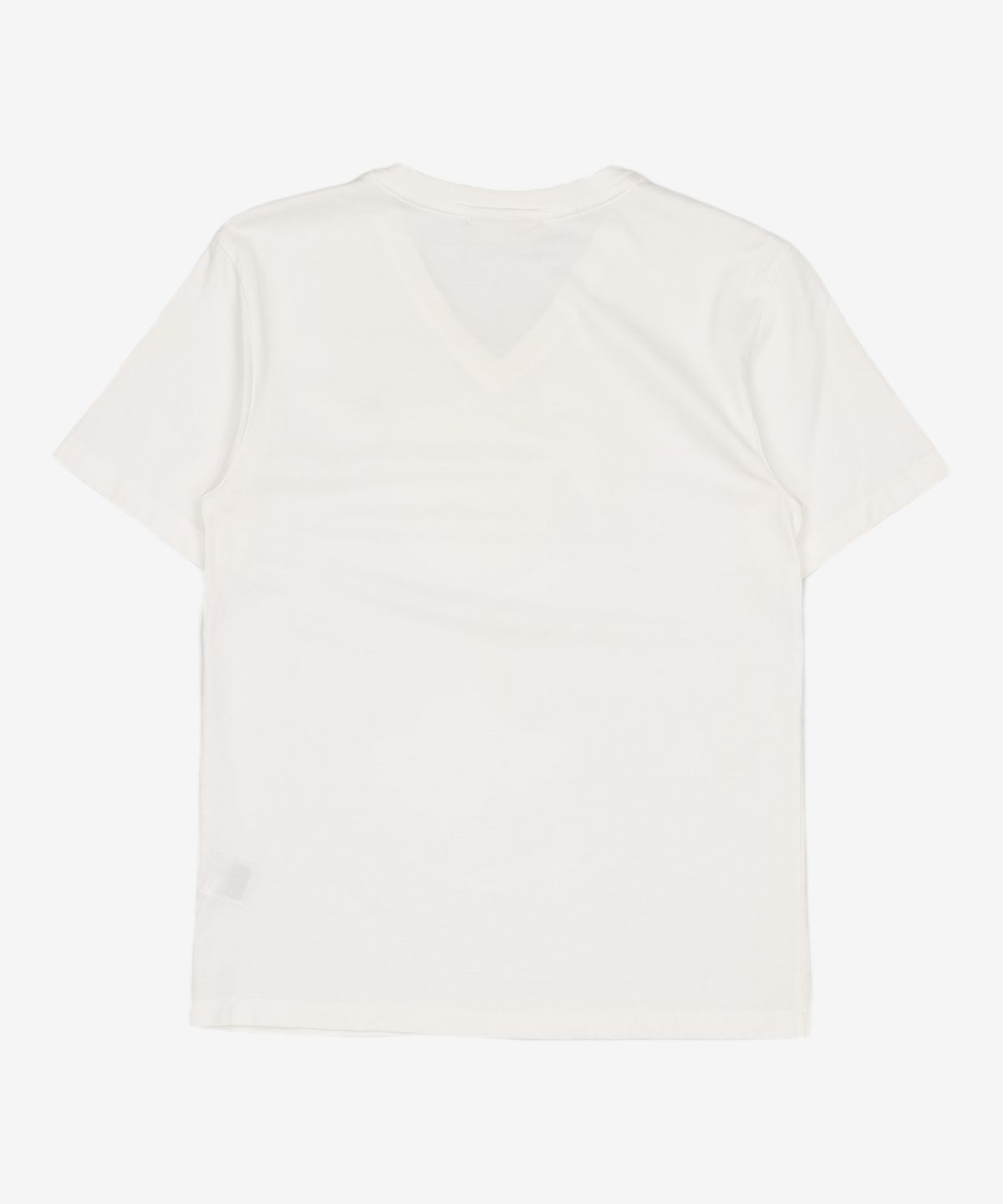 라코스테(LACOSTE) 여성 베이직 브이넥 반팔 티셔츠 [화이트] 90