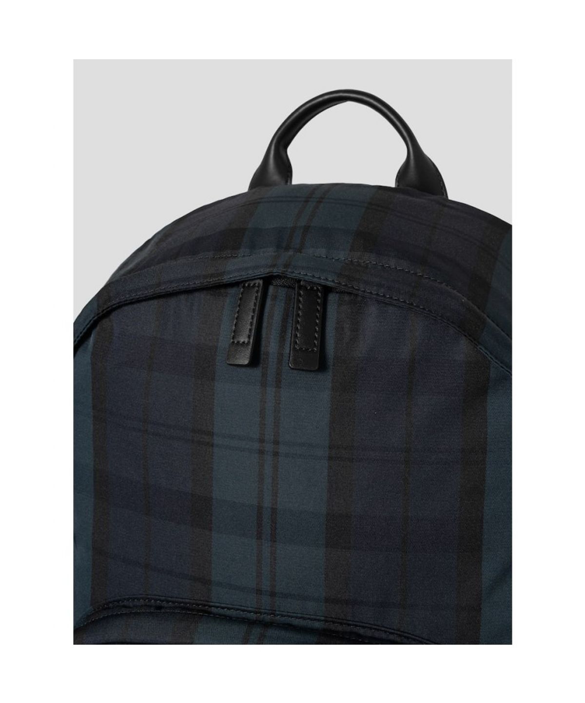 빈폴 액세서리(BEANPOLE ACCESSORY) 체크 라운드 백팩  그린