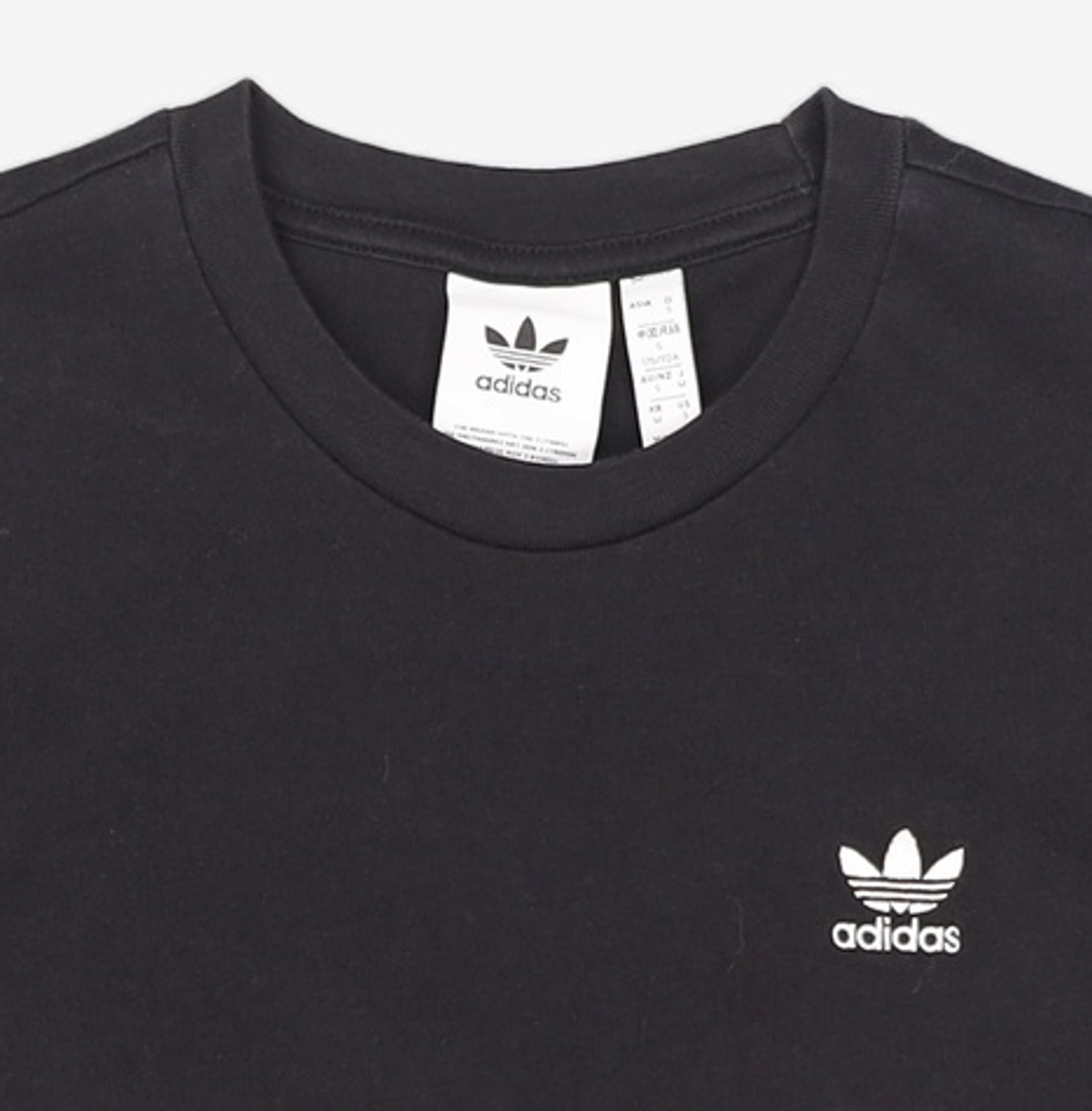 아디다스(ADIDAS) 백프론트 트레포일 티 - 블랙 / GN3454 M